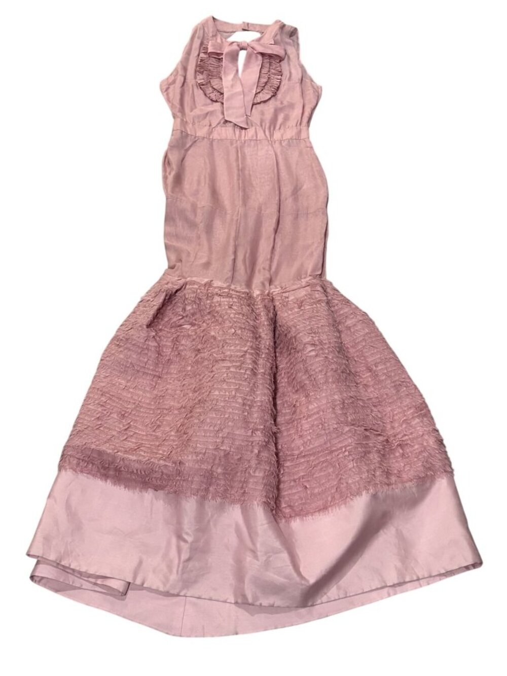 Valentino Garavani F/W 2008 Runway Collection Silk Chiffon Evening Gown in Blush